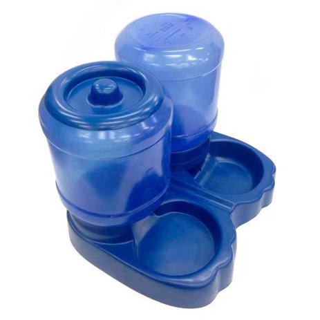 Comedouro e Bebedouro Automático para Cachorros - Azul 10L / 8,5Kg - Royal Pets Menor preço em Comedouro e Bebedouro Automático para Cachorros - Azul 10L / 8,5Kg - Royal Pets