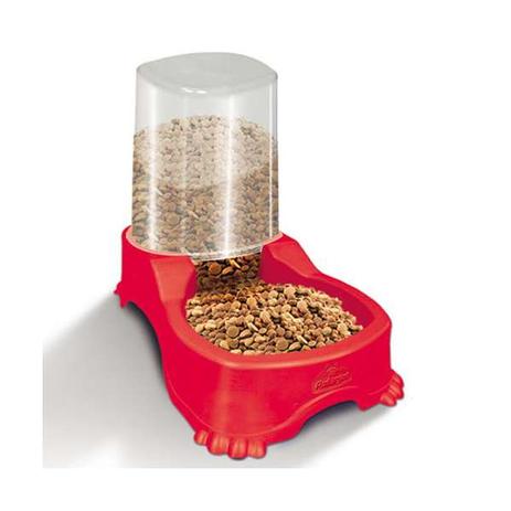 Comedouro E Bebedouro Pet Injet Automático De Dupla Função 1 Litro - Vermelho Menor preço em Comedouro E Bebedouro Pet Injet Automático De Dupla Função 1 Litro - Vermelho