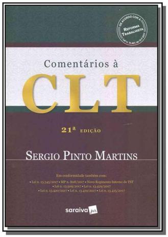 Comentarios a clt - Saraiva s/a livreiros editores Menor preço em Comentarios a clt - Saraiva s/a livreiros editores
