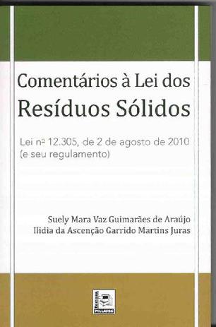 Comentários à Lei dos Resíduos Sólidos - Pillares Menor preço em Comentários à Lei dos Resíduos Sólidos - Pillares