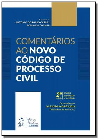 Menor preço em Comentarios ao novo codigo de processo civil - Editora forense