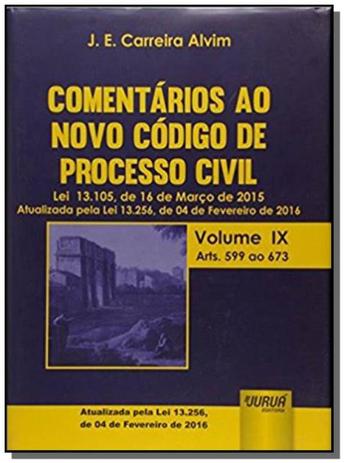 Comentarios ao novo codigo de processo civil lei05 - Jurua Menor preço em Comentarios ao novo codigo de processo civil lei05 - Jurua