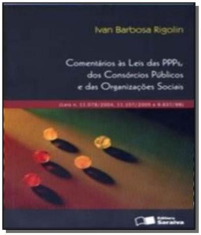 Comentarios as leis das ppps, dos consorcios publi - Grupo somos Menor preço em Comentarios as leis das ppps, dos consorcios publi - Grupo somos