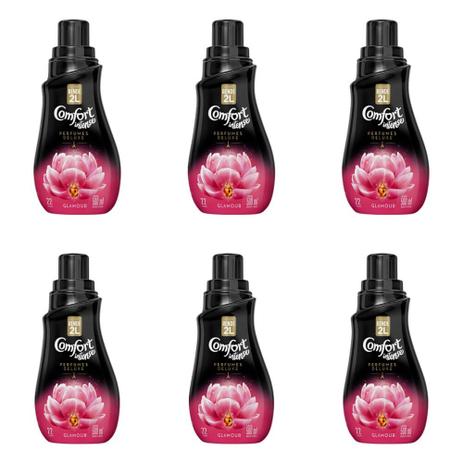 Comfort Glamour Amaciante De Roupas Concentrado 500ml (Kit C/06) Menor preço em Comfort Glamour Amaciante De Roupas Concentrado 500ml (Kit C/06)