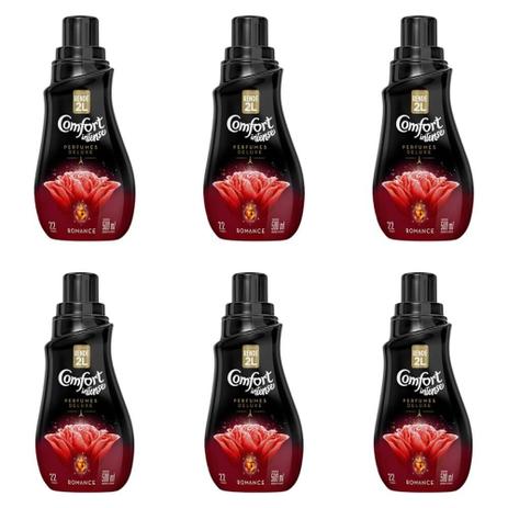 Comfort Intense Romance Amaciante De Roupas Concentrado 500ml (Kit C/06) é boa?