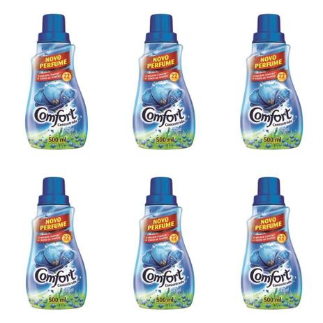 Comfort Original Amaciante De Roupas Concentrado 500ml (Kit C/06) é boa?