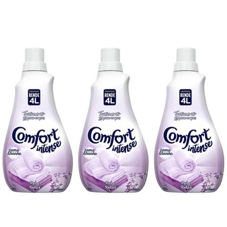 Comfort Puro Relax Amaciante De Roupas Concentrado 1 L (Kit C/03) é boa?