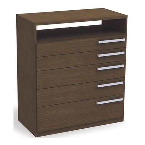 Comoda 05 Gavetas S725JA Jacarandá Kappesberg Menor preço em Comoda 05 Gavetas S725JA Jacarandá Kappesberg