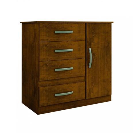 Cômoda 1 Porta 4 Gavetas Florença Benetil Móveis Rovere Menor preço em Cômoda 1 Porta 4 Gavetas Florença Benetil Móveis Rovere