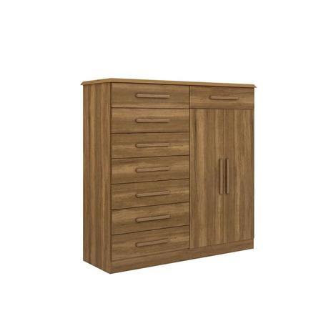 Cômoda 2 Portas 8 Gavetas Verona Plus - Amêndoa - Albatroz é boa?