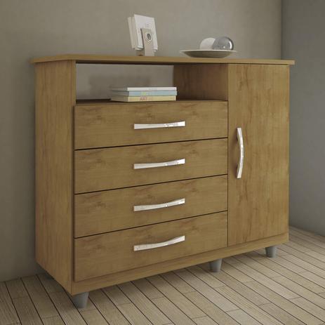 Cômoda 4 Gavetas com Sapateira Paris CHF Caramelo é ruim? Cômoda 4 Gavetas com Sapateira Paris CHF Caramelo é boa?