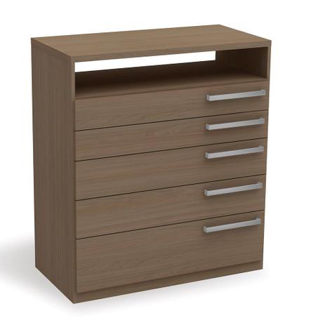 Cômoda 5 Gavetas 100% MDF S725 Kappesberg Menor preço em Cômoda 5 Gavetas 100% MDF S725 Kappesberg