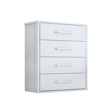Cômoda Agata 5 gavetas - Branco - Ws Menor preço em Cômoda Agata 5 gavetas - Branco - Ws