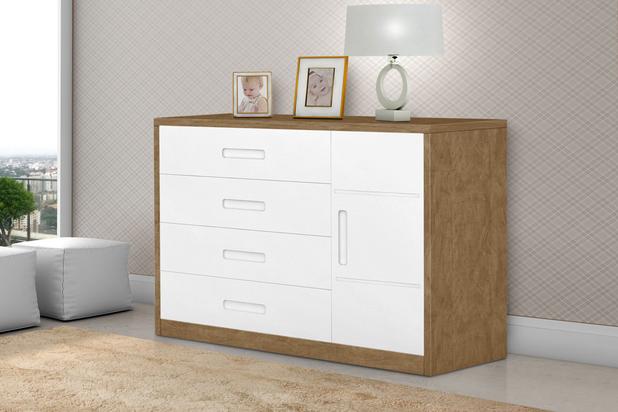 Comoda Bebe Planet Baby Dominique 04 Gav 01 Porta 100 Mdf Quarto Infantil Completo Magazine Luiza