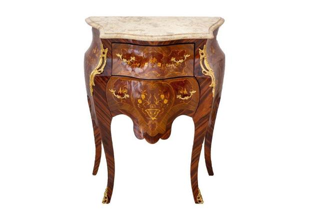 Cômoda Bombê Clássica Luis XV Apl Bronze Tp Mármore 2 Gavetas - Prime home decor Menor preço em Cômoda Bombê Clássica Luis XV Apl Bronze Tp Mármore 2 Gavetas - Prime home decor