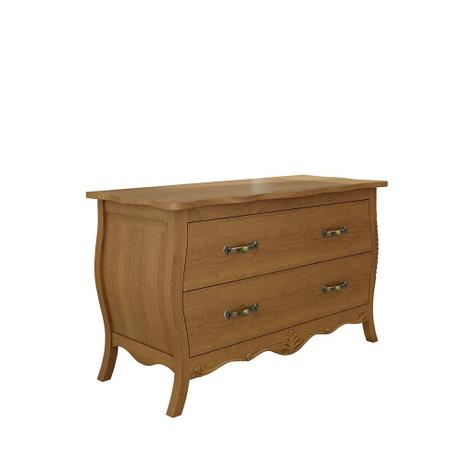 Cômoda Bombê Império 2 Gavetas - Wood Prime LR 1124463 - Wood prime - lr Menor preço em Cômoda Bombê Império 2 Gavetas - Wood Prime LR 1124463 - Wood prime - lr