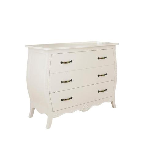 Cômoda Bombê Império 3 Gavetas - Wood Prime LR 1124465 - Wood prime - lr Menor preço em Cômoda Bombê Império 3 Gavetas - Wood Prime LR 1124465 - Wood prime - lr