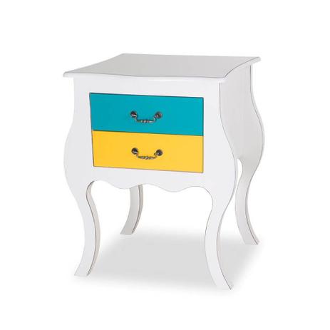 Cômoda Bombê Média 2 Gavetas - Tommy Design Menor preço em Cômoda Bombê Média 2 Gavetas - Tommy Design