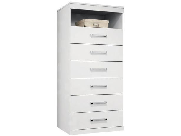 Cômoda com 6 Gavetas Havana Plus Branco - LC Móveis é boa?