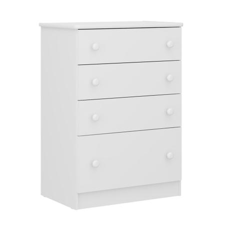 Menor preço em Cômoda Confete Plus Flex Color Branca - Multimóveis