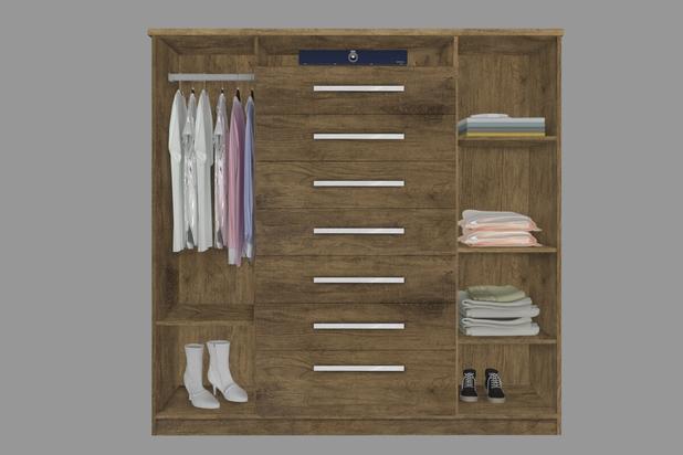 Comoda e Roupeiro Hyper 2 Portas Jequitibá - Ja móveis é boa?