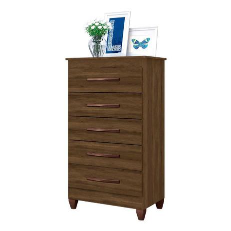 Menor preço em Cômoda Esmeralda 5 Gavetas Albatroz