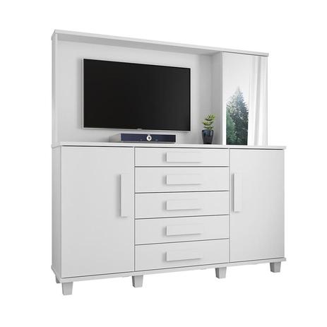 Comoda Estrela Branco Rv Móveis - Rv moveis Menor preço em Comoda Estrela Branco Rv Móveis - Rv moveis