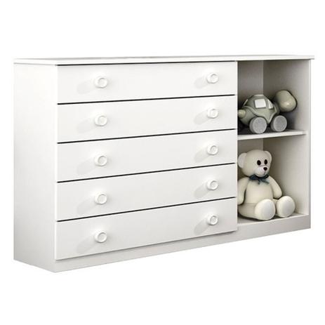 Cômoda Evolution 5 Gavetas Branco - Tcil é boa?