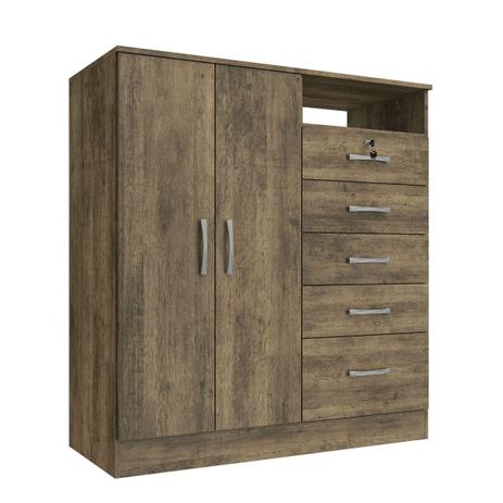 Cômoda Genialflex 0143.0011 Guatemala 2 Portas 5 Gavetas Demolição é boa?