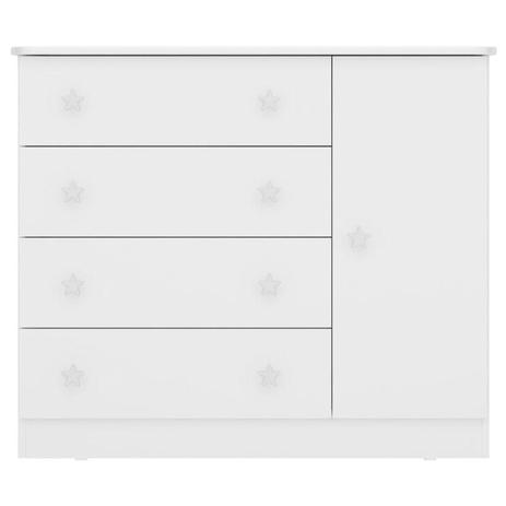 Cômoda Infantil Doce Sonho 2561 Branco Brilho  Qmovi é boa?