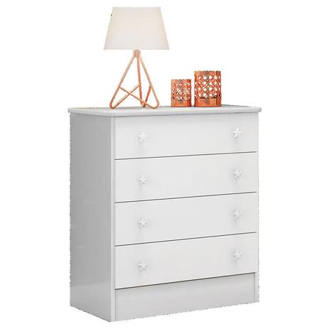 Cômoda Infantil Doce Sonho 777 4 Gavetas Branco - Qmovi é boa?