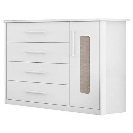 Cômoda Infantil Doçura Premium Branco Acetinado - Móveis Estrela - Moveis estrela Menor preço em Cômoda Infantil Doçura Premium Branco Acetinado - Móveis Estrela - Moveis estrela