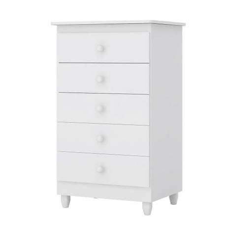 Comoda Infantil Vitoria 5 Gavetas Branco - Moveis Arapongas Branco é ruim? Comoda Infantil Vitoria 5 Gavetas Branco - Moveis Arapongas Branco é boa?