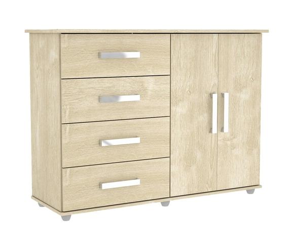 Comoda Jade 04 gavetas Areia - Mirarack Menor preço em Comoda Jade 04 gavetas Areia - Mirarack