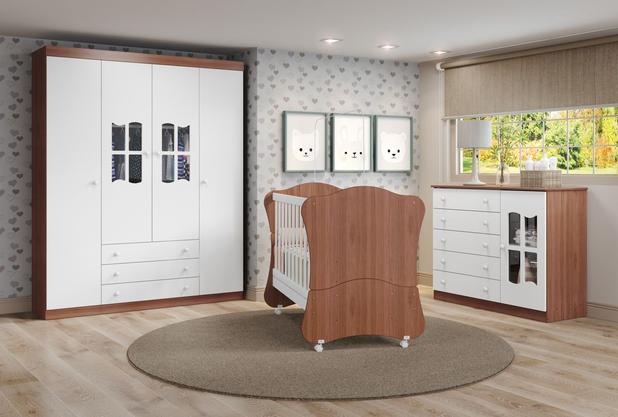 Cômoda Mandolate Plus 1 Porta E 5 Gav Carvalho Avela/Branco Premium - MUL2670936 - Multimóveis Menor preço em Cômoda Mandolate Plus 1 Porta E 5 Gav Carvalho Avela/Branco Premium - MUL2670936 - Multimóveis