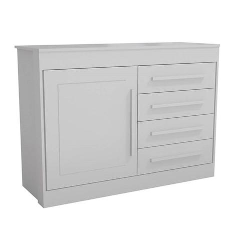 Comoda Moka 2696156 L: 126 x A: 92 x P: 45 Pintura Uv e Laca Branco Premium- Multimoveis Menor preço em Comoda Moka 2696156 L: 126 x A: 92 x P: 45 Pintura Uv e Laca Branco Premium- Multimoveis