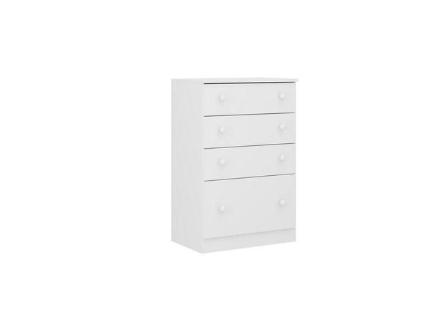 Comoda New Sorvete Seco 4 Gavetas Branco - Multimóveis Menor preço em Comoda New Sorvete Seco 4 Gavetas Branco - Multimóveis