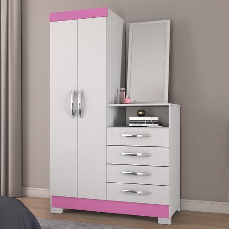 Cômoda Para Quarto Casal E Solteiro Com Espelho Já Incluso NT5040 - Notável móveis Menor preço em Cômoda Para Quarto Casal E Solteiro Com Espelho Já Incluso NT5040 - Notável móveis