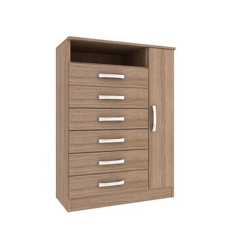 Cômoda Rack 1 Porta 6 Gavetas Demolição Evidência Móveis - Evidencia móveis Menor preço em Cômoda Rack 1 Porta 6 Gavetas Demolição Evidência Móveis - Evidencia móveis