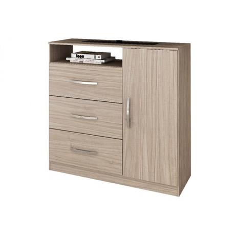 Cômoda Sapateira Bilbau 01 Porta 03 Gavetas - Colibri Menor preço em Cômoda Sapateira Bilbau 01 Porta 03 Gavetas - Colibri