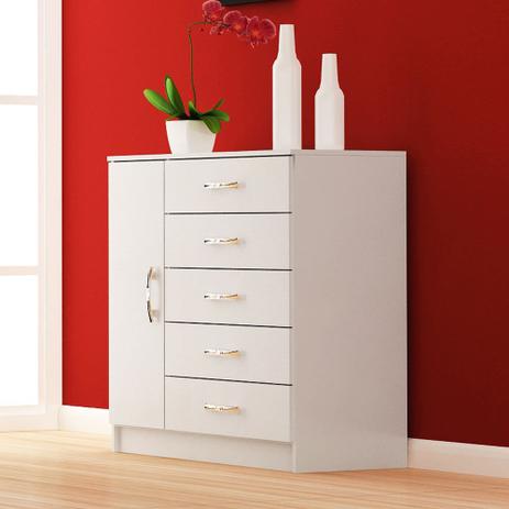 Cômoda Sapateira Cp151 Branco - Evidencia Moveis Menor preço em Cômoda Sapateira Cp151 Branco - Evidencia Moveis