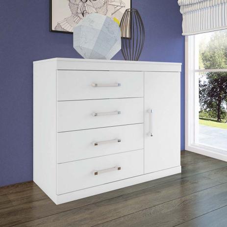 Comoda Sapateira Havana Plus 1 Porta 4 Gavetas Flex Color Santos Andirá é boa?