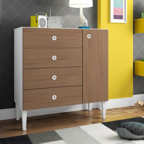 Cômoda Sapateira Infantil 4 Gavetas e 1 Porta CM4050 Meu Fofinho é ruim? Cômoda Sapateira Infantil 4 Gavetas e 1 Porta CM4050 Meu Fofinho é boa?