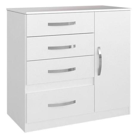 Cômoda Vênus Branco Flex Moval Menor preço em Cômoda Vênus Branco Flex Moval
