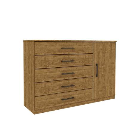 Cômoda Veronna 1 PT 5 GV Imbua Rustic - Tcil é boa?