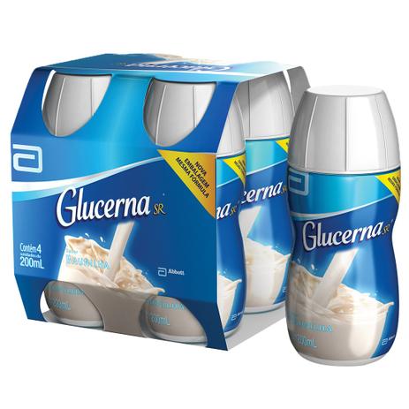 Complemento Alimentar Glucerna SR Baunilha 200ml 4 unidades - Abbott Menor preço em Complemento Alimentar Glucerna SR Baunilha 200ml 4 unidades - Abbott
