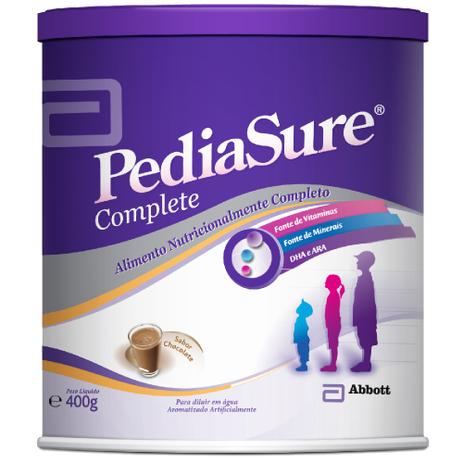 Complemento Alimentar Pediasure Chocolate 400g - Abbott Menor preço em Complemento Alimentar Pediasure Chocolate 400g - Abbott