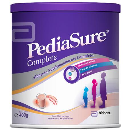 Complemento Alimentar Pediasure Morango 400g - Abbott Menor preço em Complemento Alimentar Pediasure Morango 400g - Abbott