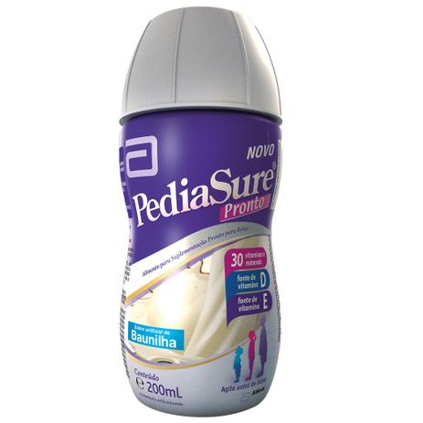 Complemento Alimentar Pediasure Pronto Baunilha 200ml - Abbott Menor preço em Complemento Alimentar Pediasure Pronto Baunilha 200ml - Abbott