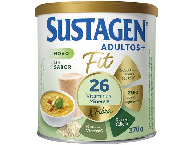 Complemento Alimentar sem Sabor Adultos+ - Sustagen Fit 370g é boa?